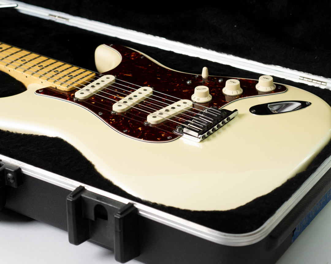 Fender American Deluxe Stratocaster 2011 Olympic Pearl