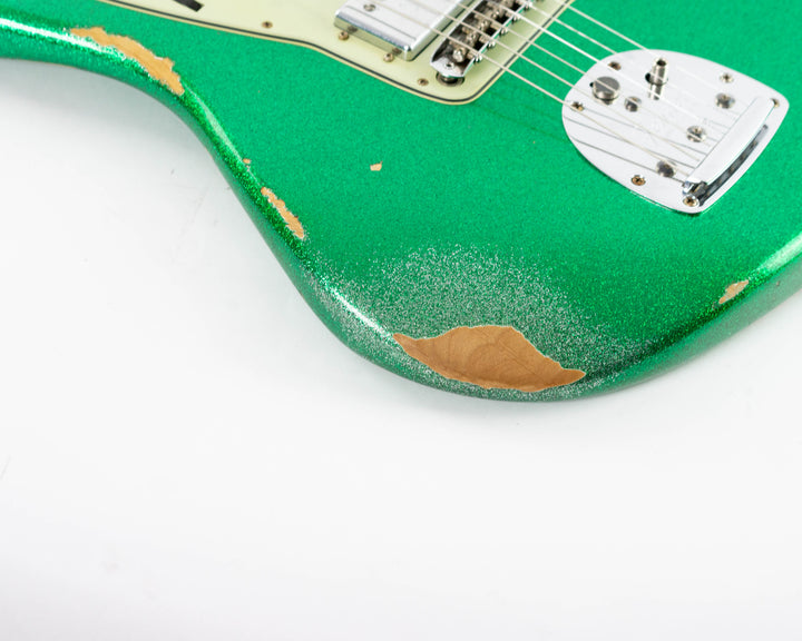 Fender Custom Shop '61 Jazzmaster Heavy Relic 2023 Candy Green Sparkle