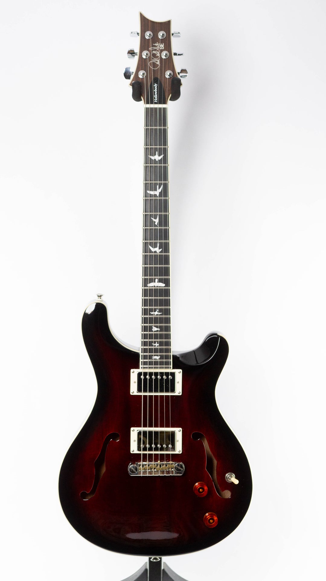PRS SE Hollowbody Standard 2022 Fire Red Burst