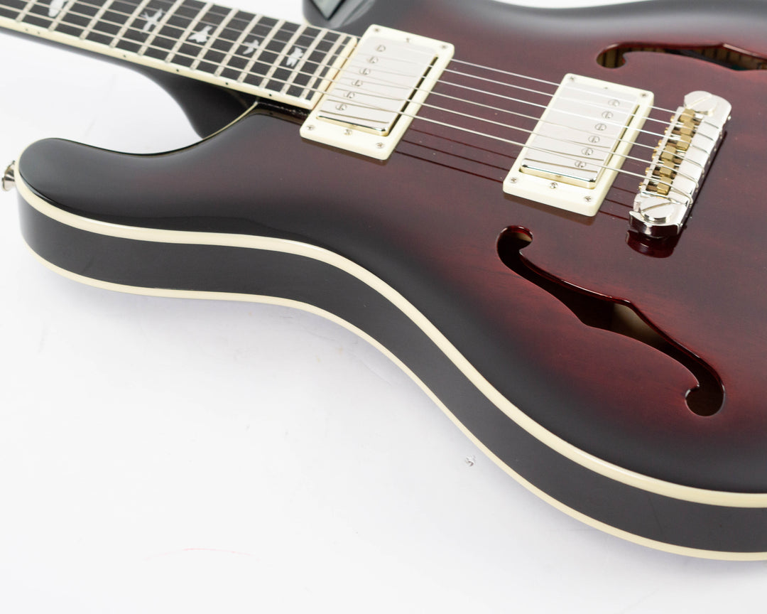 PRS SE Hollowbody Standard 2022 Fire Red Burst