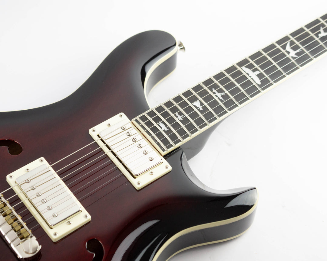 PRS SE Hollowbody Standard 2022 Fire Red Burst