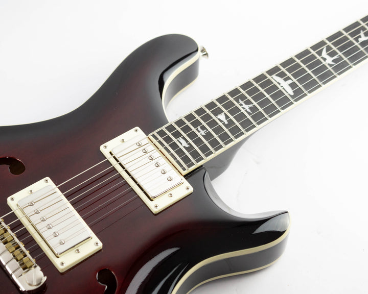 PRS SE Hollowbody Standard 2022 Fire Red Burst