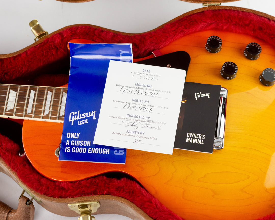Gibson Les Paul Studio with Fretboard Binding 2018 Tangerine Burst
