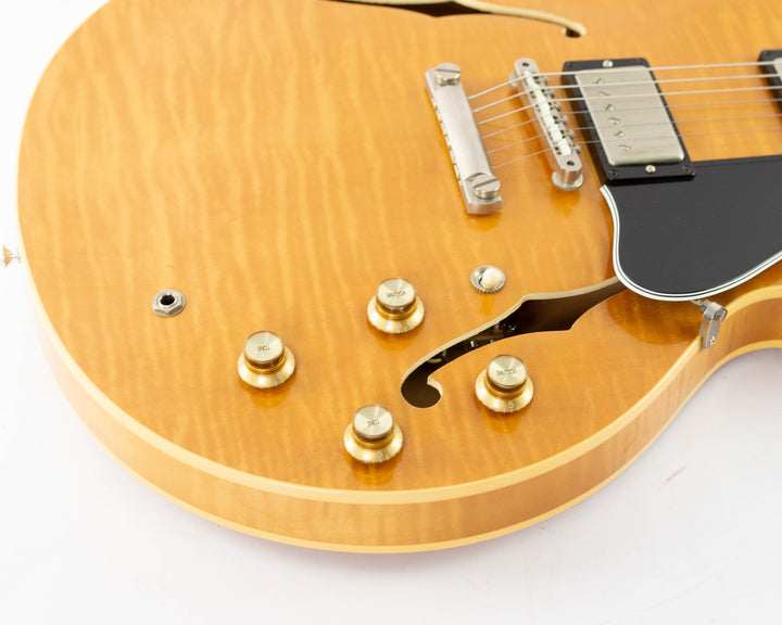 Gibson Custom Shop Memphis ES-335 1963 Reissue 2015 Figured Vintage Natural VOS