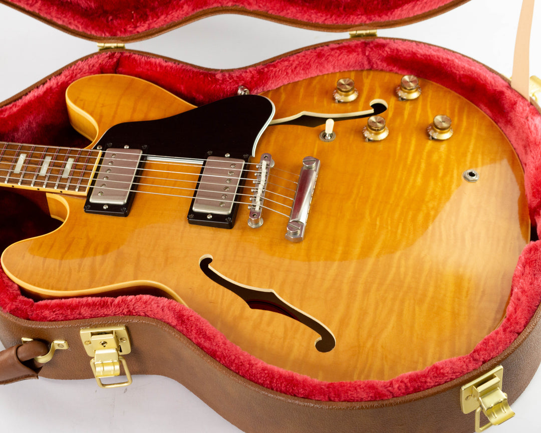 Gibson Custom Shop Memphis ES-335 1963 Reissue 2015 Figured Vintage Natural VOS