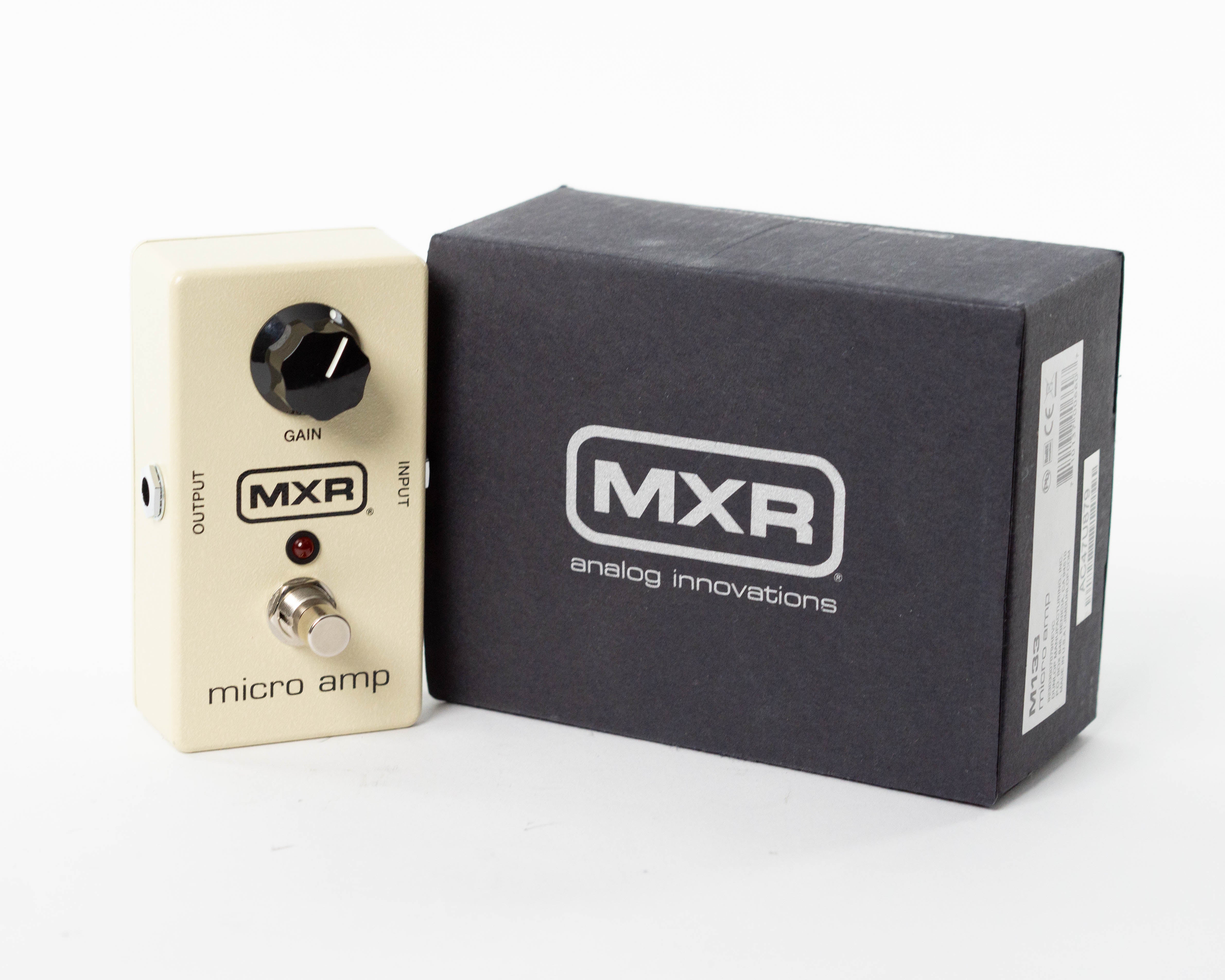 【MXR】M133：micro amp MXR® MICRO AMP - Dunlop