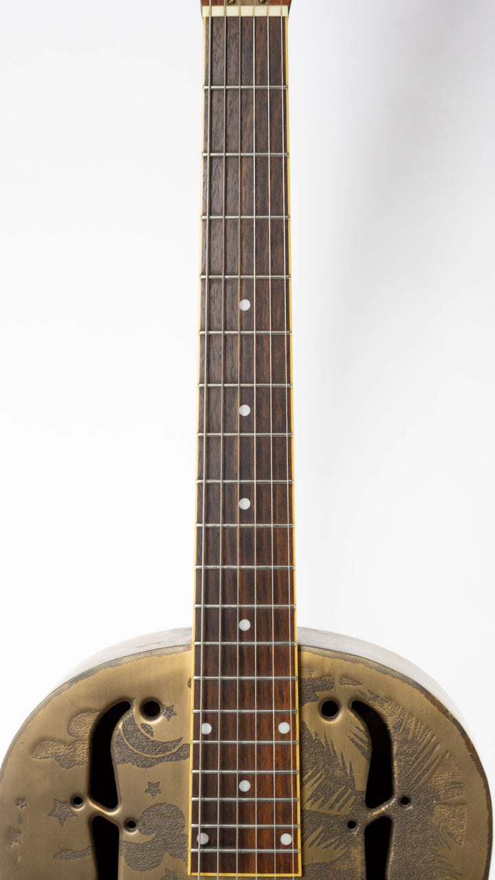 Ozark 3616 Deluxe Biscuit Resonator 2010s Bronze Over Brass