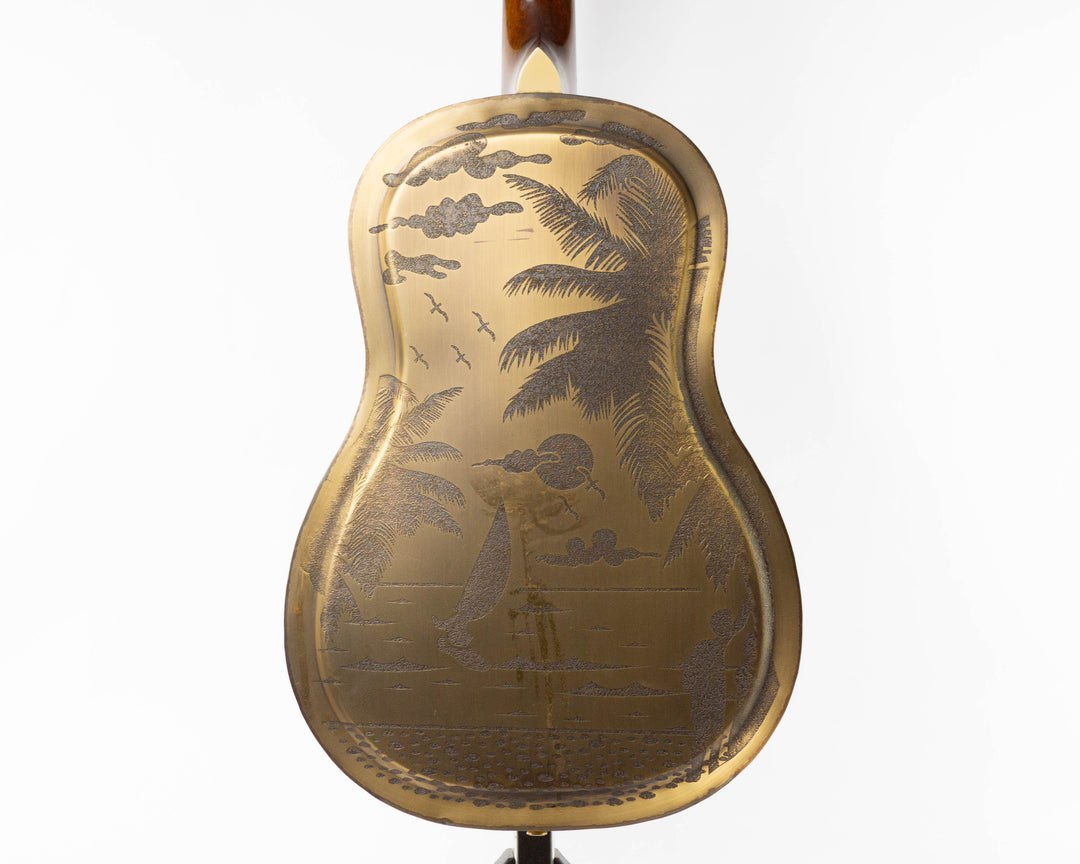 Ozark 3616 Deluxe Biscuit Resonator 2010s Bronze Over Brass