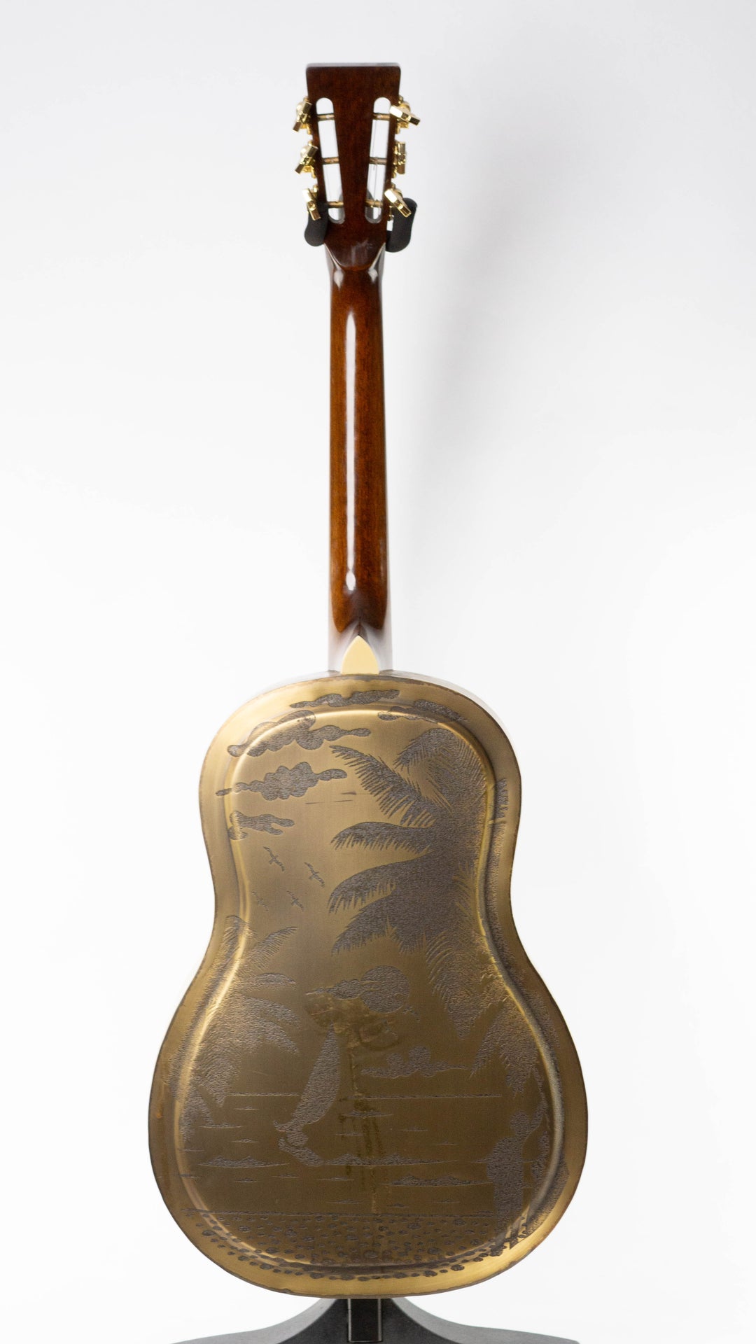 Ozark 3616 Deluxe Biscuit Resonator 2010s Bronze Over Brass