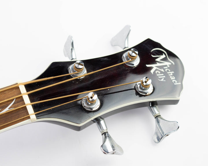 Michael Kelly Dragonfly MKDF4FLTBC Fretless Acoustic Bass 2013 Trans Black Cherry