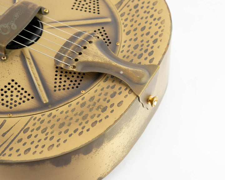 Ozark 3616 Deluxe Biscuit Resonator 2010s Bronze Over Brass