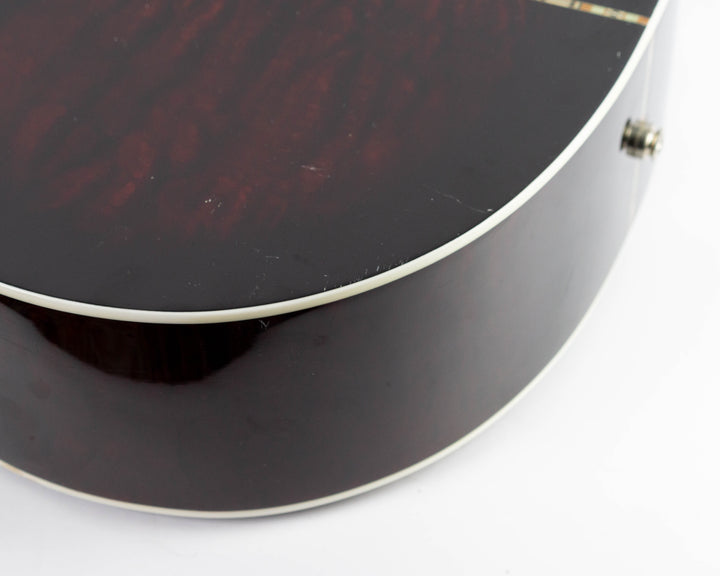 Michael Kelly Dragonfly MKDF4FLTBC Fretless Acoustic Bass 2013 Trans Black Cherry