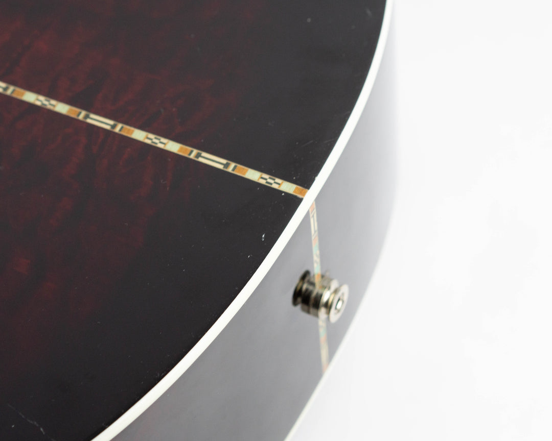 Michael Kelly Dragonfly MKDF4FLTBC Fretless Acoustic Bass 2013 Trans Black Cherry