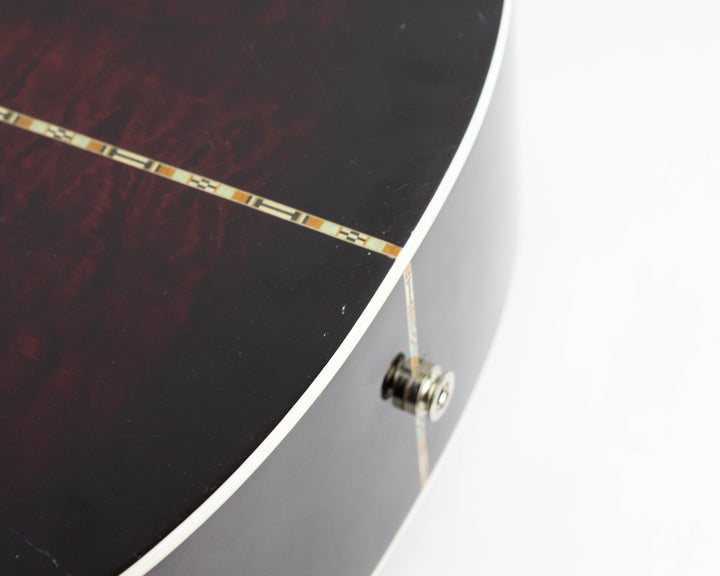 Michael Kelly Dragonfly MKDF4FLTBC Fretless Acoustic Bass 2013 Trans Black Cherry