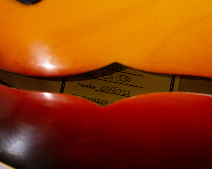Gibson Memphis ES-330 2018 Sunset Burst