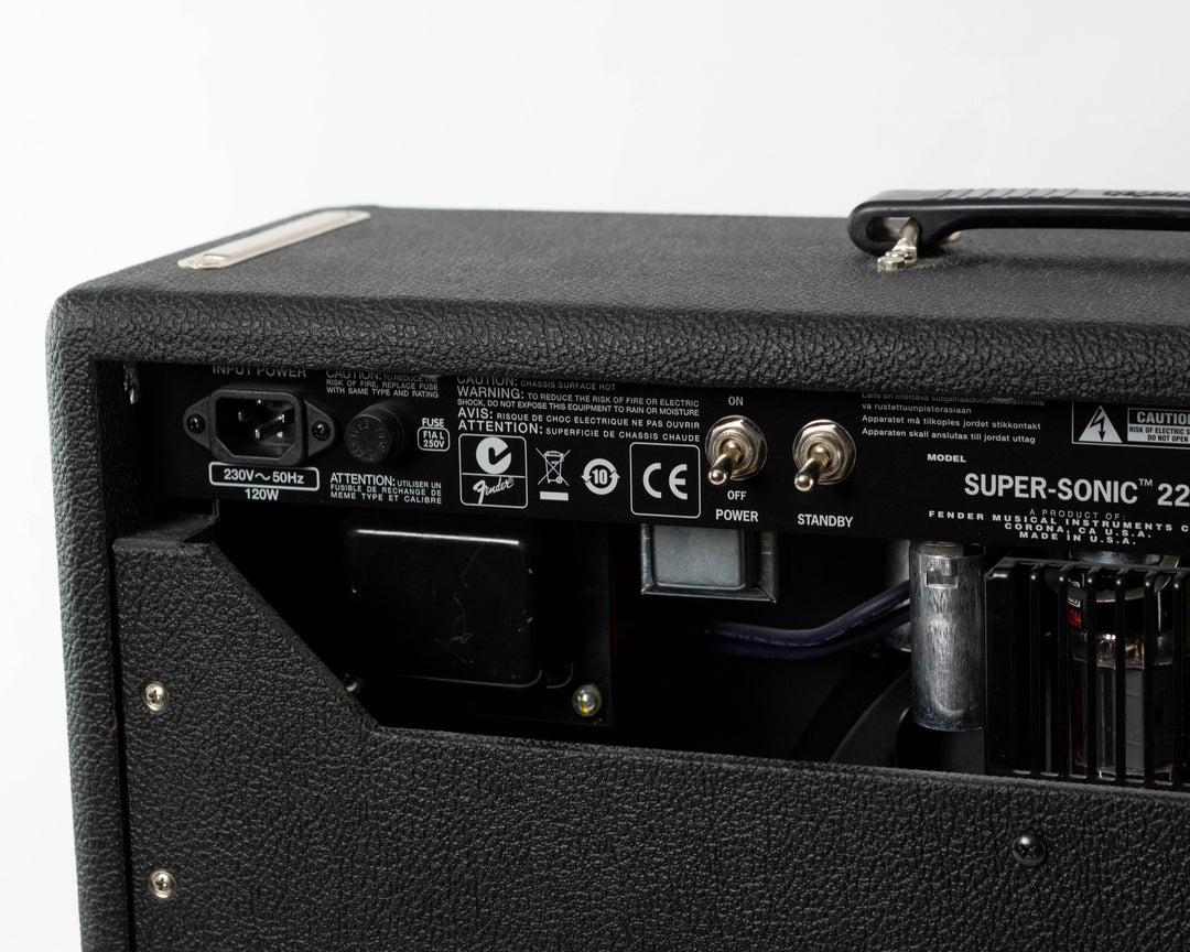 Fender Super-Sonic 22 2-Channel 22-Watt 1x12" Guitar Combo