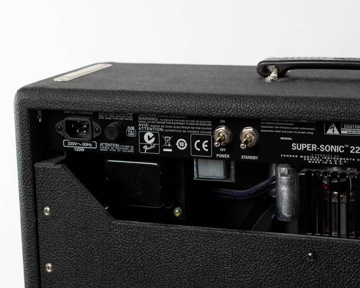 Fender Super-Sonic 22 2-Channel 22-Watt 1x12" Guitar Combo
