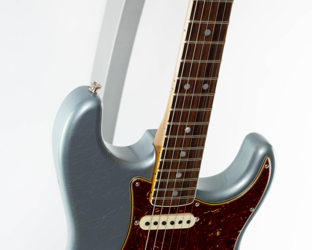 Fender Custom Shop Limited Edition 1967 Stratocaster HSS Journeyman Relic 2023 Faded Aged Ice Blue Metallic