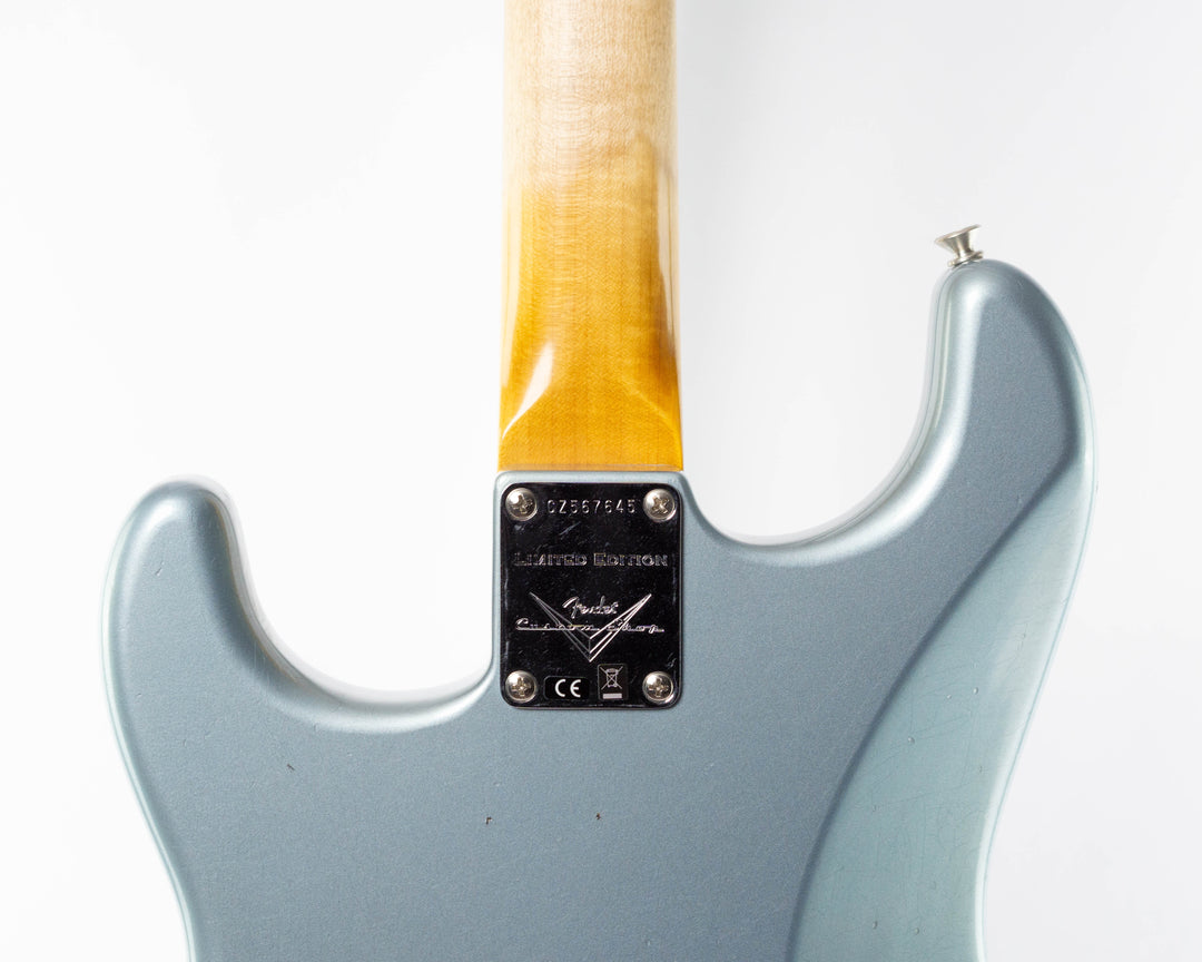 Fender Custom Shop Limited Edition 1967 Stratocaster HSS Journeyman Relic 2023 Faded Aged Ice Blue Metallic