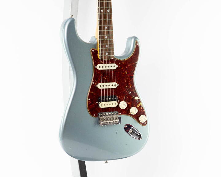Fender Custom Shop Limited Edition 1967 Stratocaster HSS Journeyman Relic 2023 Faded Aged Ice Blue Metallic