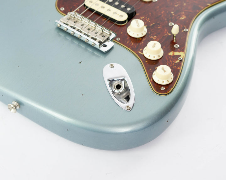 Fender Custom Shop Limited Edition 1967 Stratocaster HSS Journeyman Relic 2023 Faded Aged Ice Blue Metallic