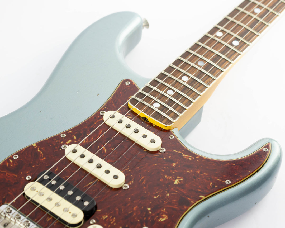 Fender Custom Shop Limited Edition 1967 Stratocaster HSS Journeyman Relic 2023 Faded Aged Ice Blue Metallic