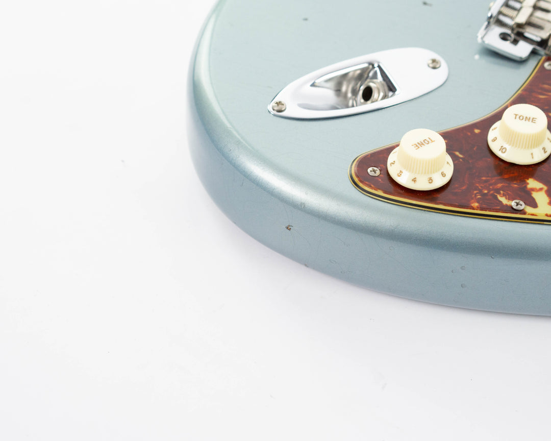 Fender Custom Shop Limited Edition 1967 Stratocaster HSS Journeyman Relic 2023 Faded Aged Ice Blue Metallic