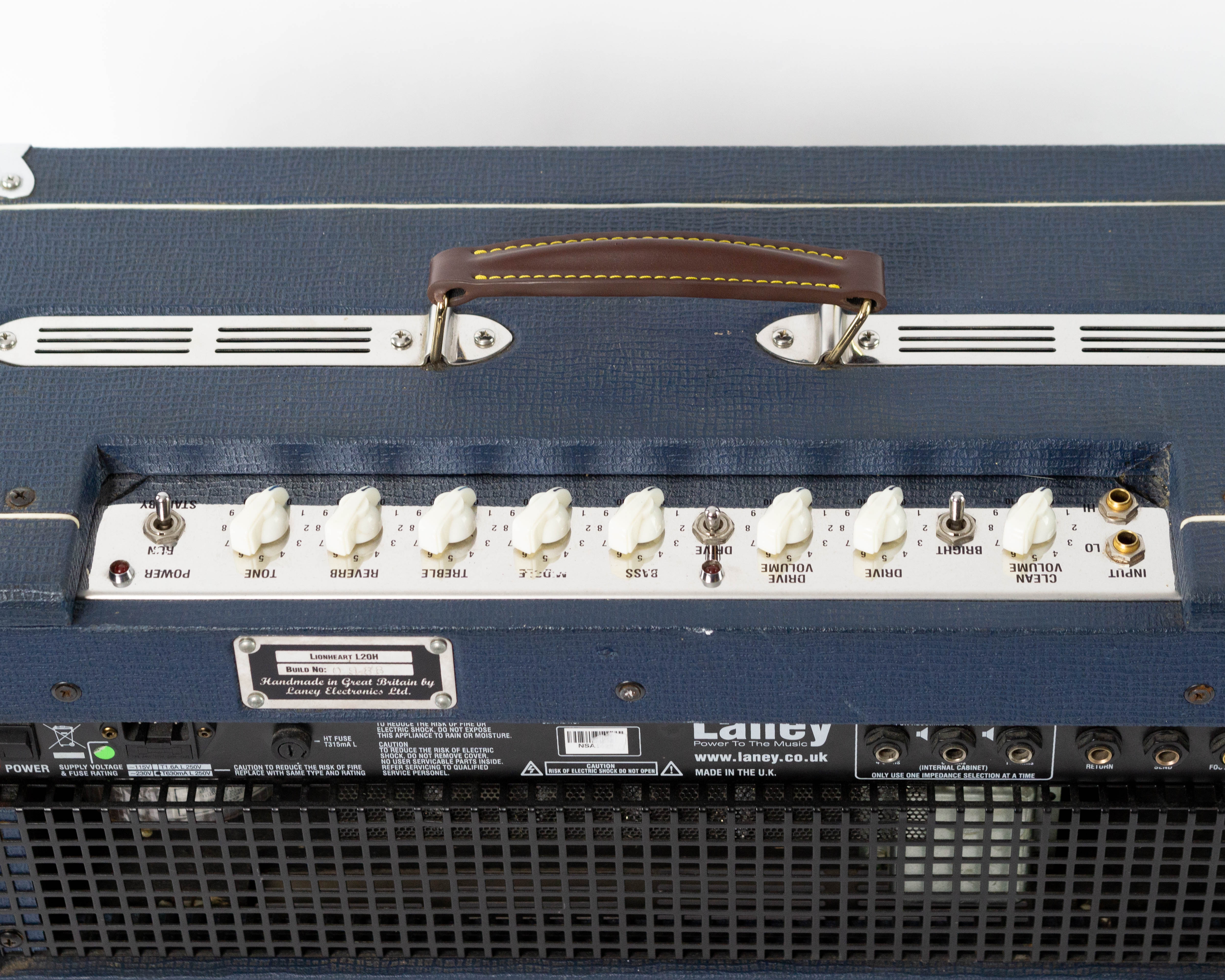 Laney Lionheart L20H 20-Watt Tube Guitar Amp Head & 212 Cab