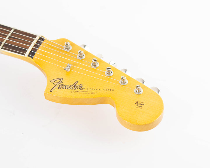 Fender Custom Shop Limited Edition 1967 Stratocaster HSS Journeyman Relic 2023 Faded Aged Ice Blue Metallic