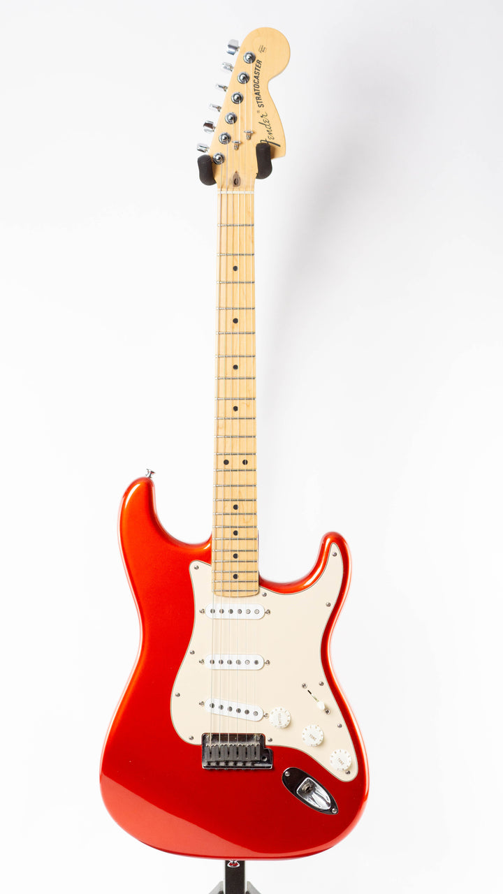 Fender American Deluxe Stratocaster Body Highway One Neck 2006 Chrome Red