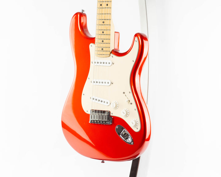 Fender American Deluxe Stratocaster Body Highway One Neck 2006 Chrome Red
