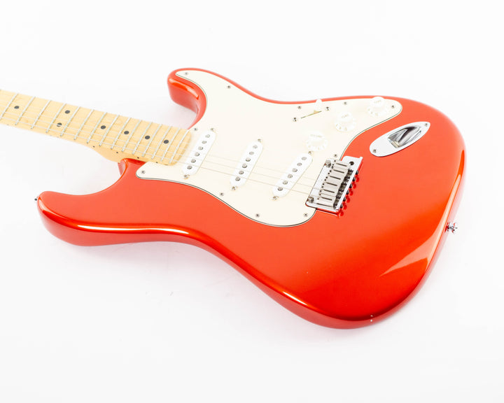 Fender American Deluxe Stratocaster Body Highway One Neck 2006 Chrome Red