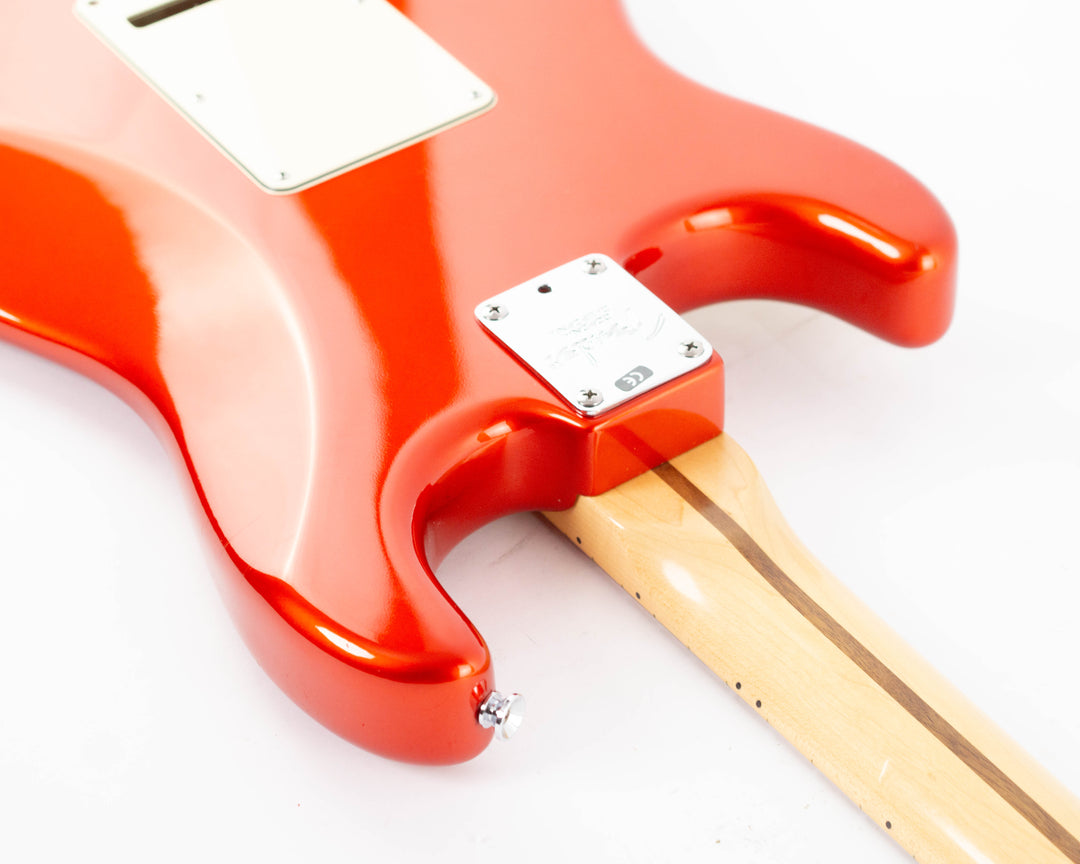 Fender American Deluxe Stratocaster Body Highway One Neck 2006 Chrome Red