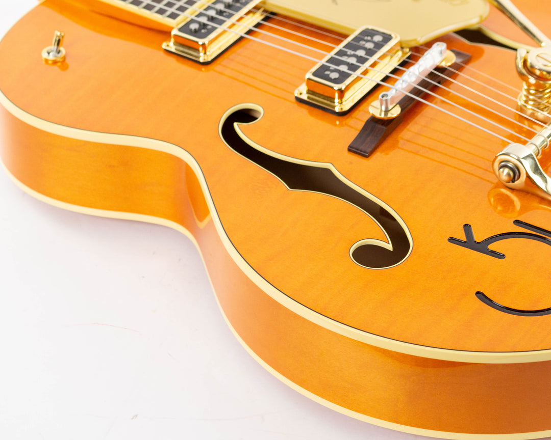 Gretsch G6120T-55 Vintage Select '55 Chet Atkins 2022 Vintage Orange Stain