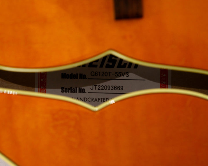 Gretsch G6120T-55 Vintage Select '55 Chet Atkins 2022 Vintage Orange Stain