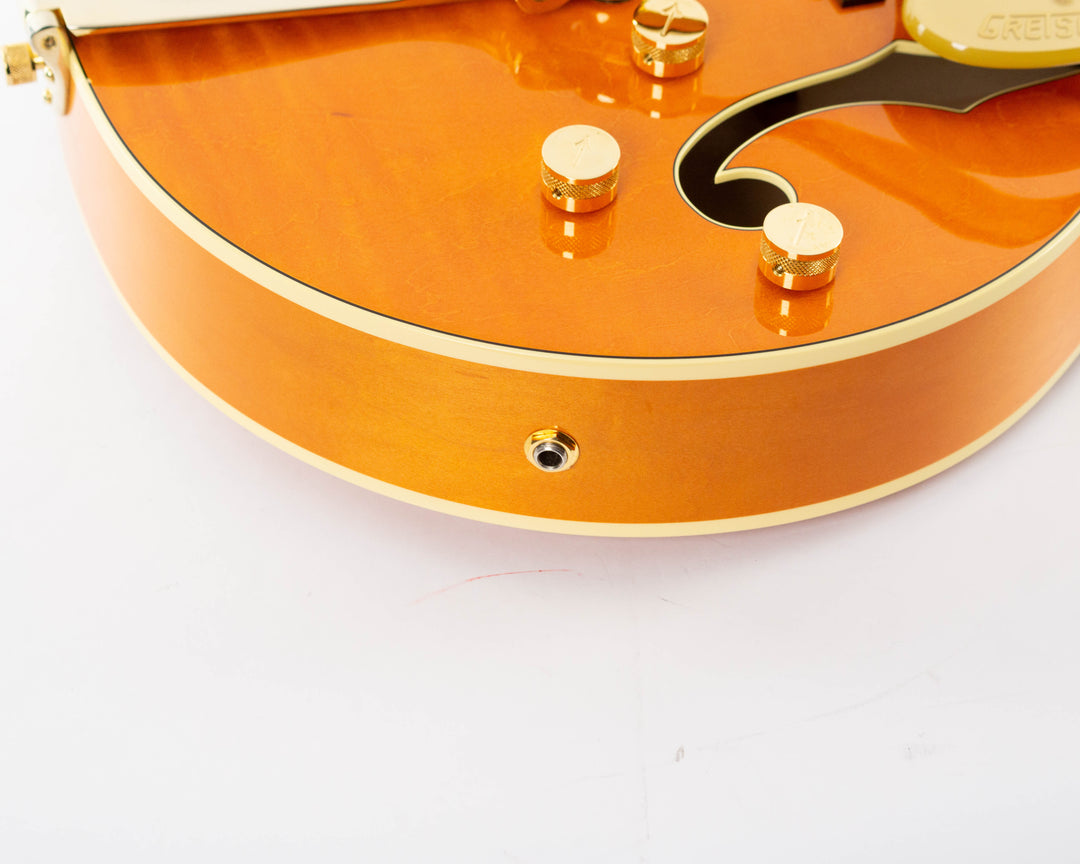 Gretsch G6120T-55 Vintage Select '55 Chet Atkins 2022 Vintage Orange Stain