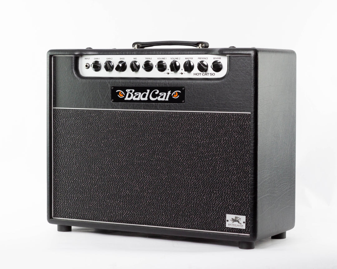 Bad Cat Mod Shop Hot Cat 50 2-Channel 50-Watt 1x12" Guitar Combo 2026