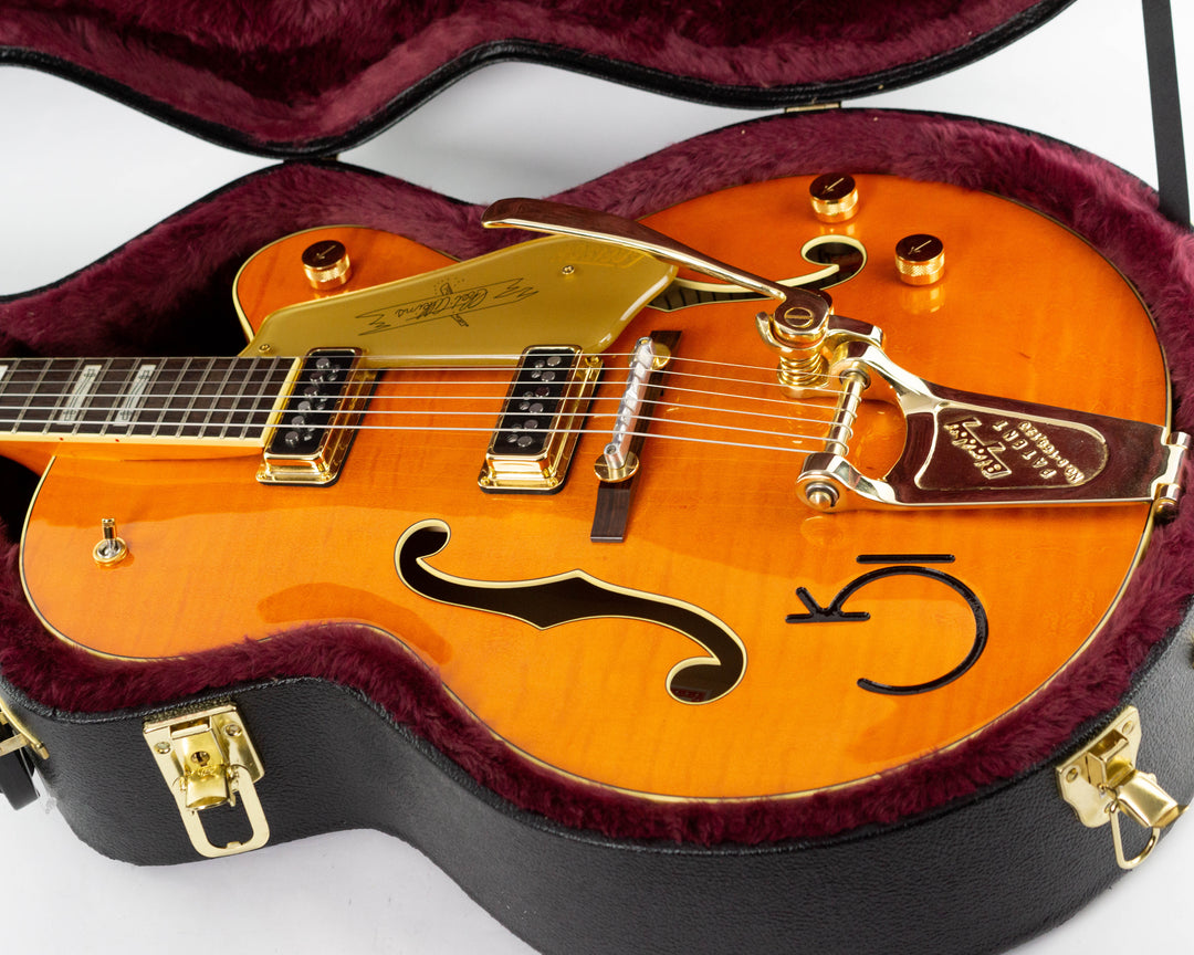 Gretsch G6120T-55 Vintage Select '55 Chet Atkins 2022 Vintage Orange Stain