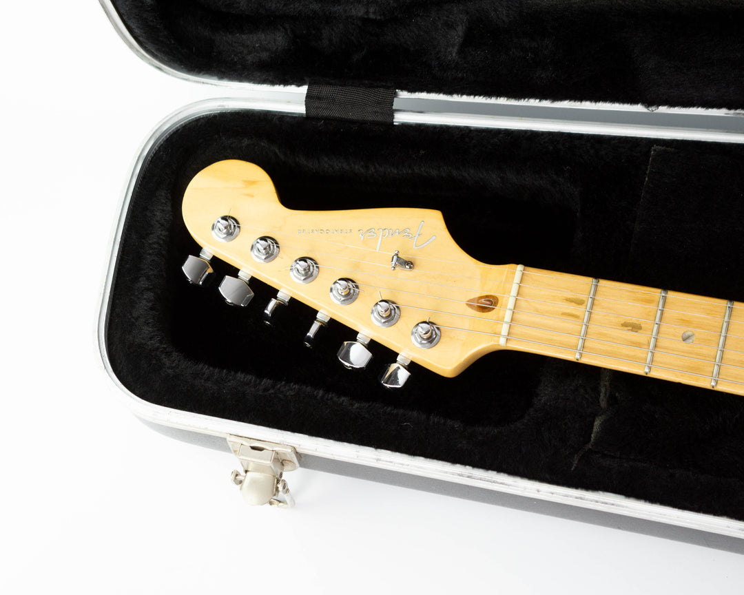 Fender American Deluxe Stratocaster 2007 Olympic Pearl
