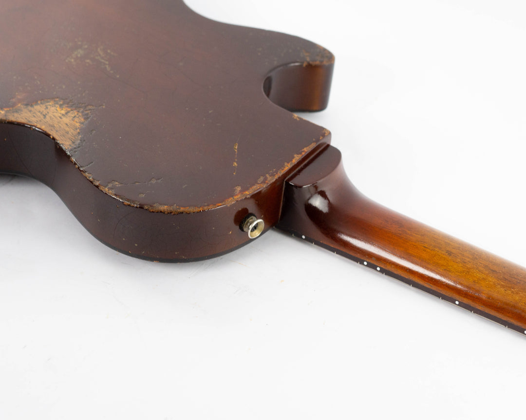 K-Line KL Series Single Cut 2016 Aged Tobacco Burst Refinish