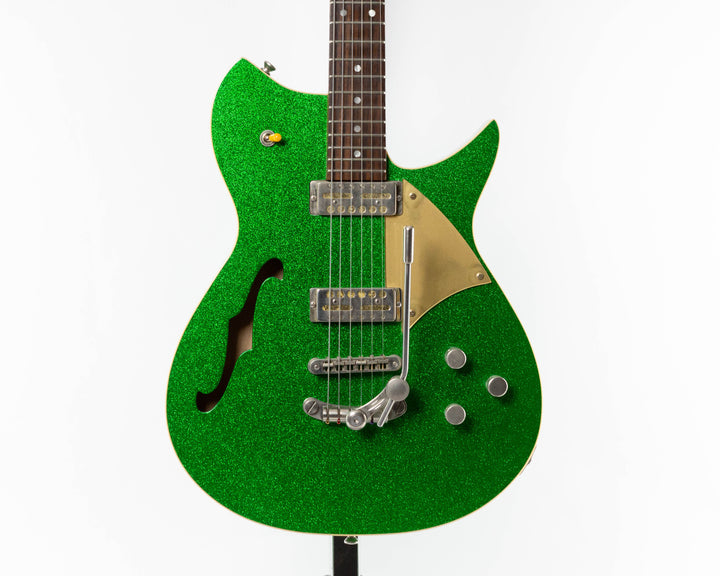 Fano Alt De Facto RB6 Thinline 2023 Candy Green Sparkle Light Distress