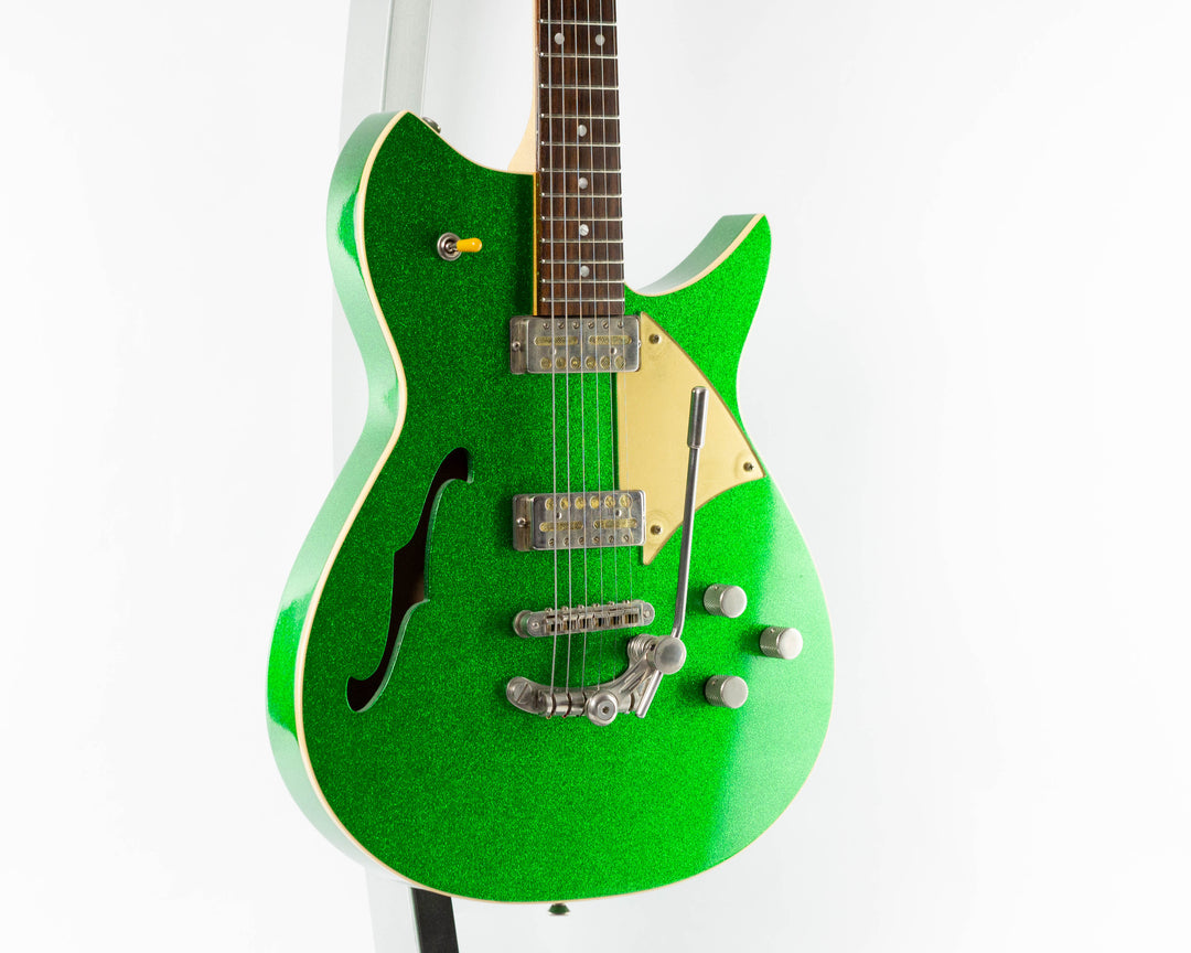 Fano Alt De Facto RB6 Thinline 2023 Candy Green Sparkle Light Distress