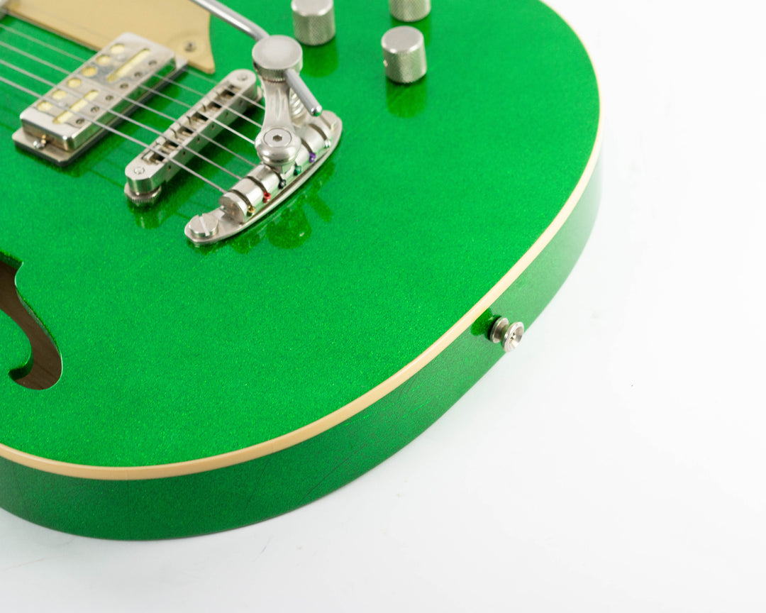Fano Alt De Facto RB6 Thinline 2023 Candy Green Sparkle Light Distress
