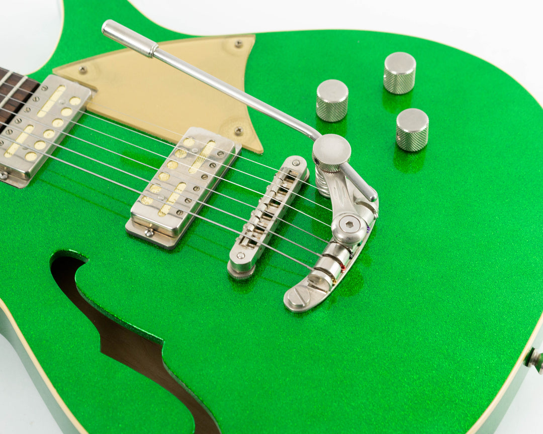 Fano Alt De Facto RB6 Thinline 2023 Candy Green Sparkle Light Distress