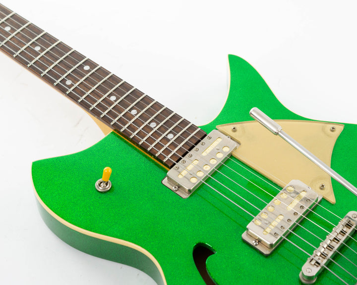 Fano Alt De Facto RB6 Thinline 2023 Candy Green Sparkle Light Distress