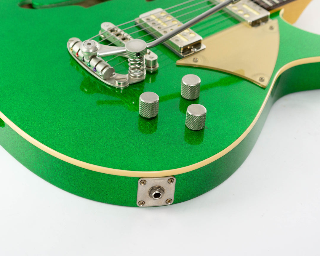 Fano Alt De Facto RB6 Thinline 2023 Candy Green Sparkle Light Distress