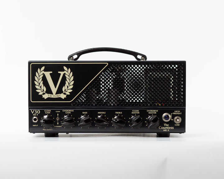 Victory Amps V30 The Countess MkII Compact Series 42-Watt Guitar Head 2018 Black Chrome