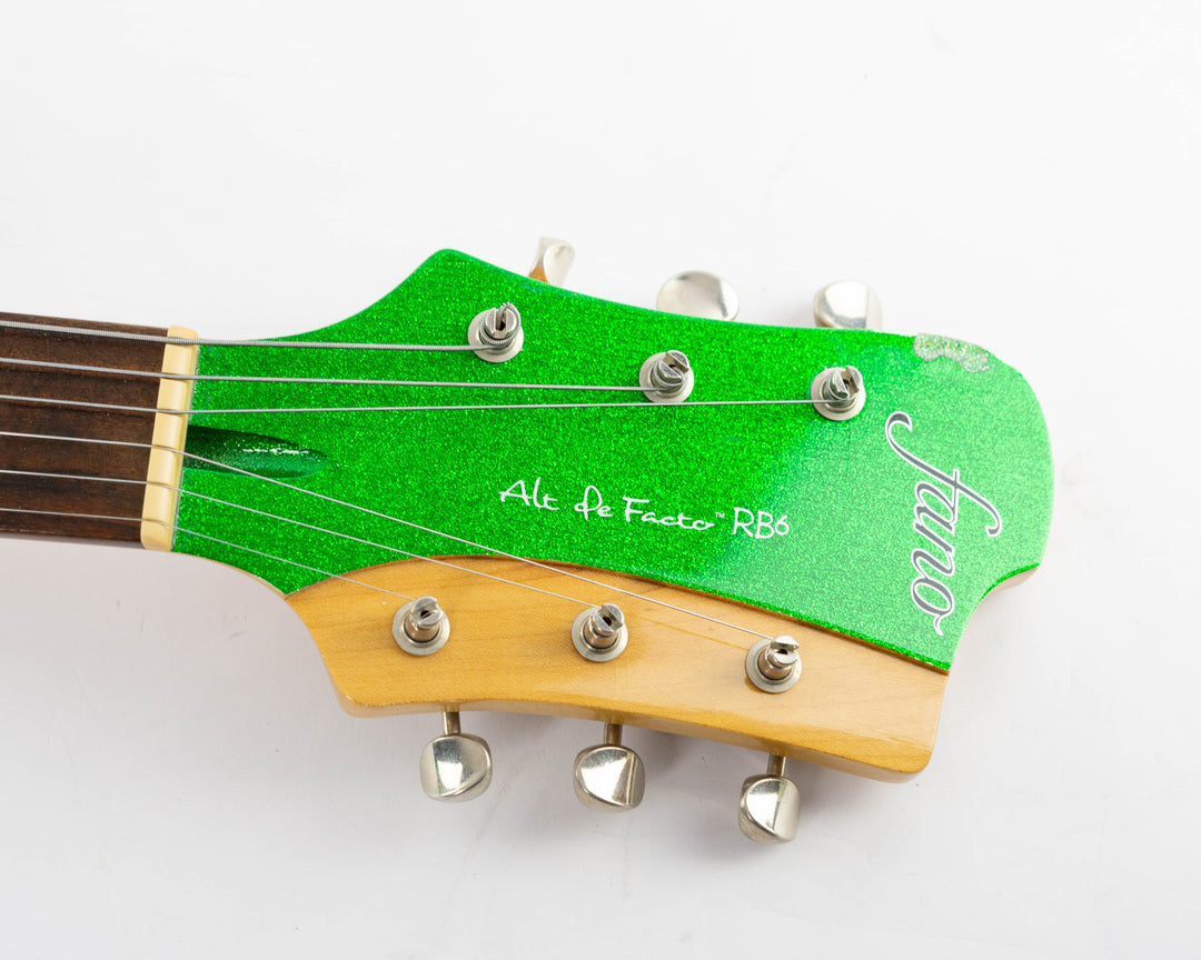 Fano Alt De Facto RB6 Thinline 2023 Candy Green Sparkle Light Distress