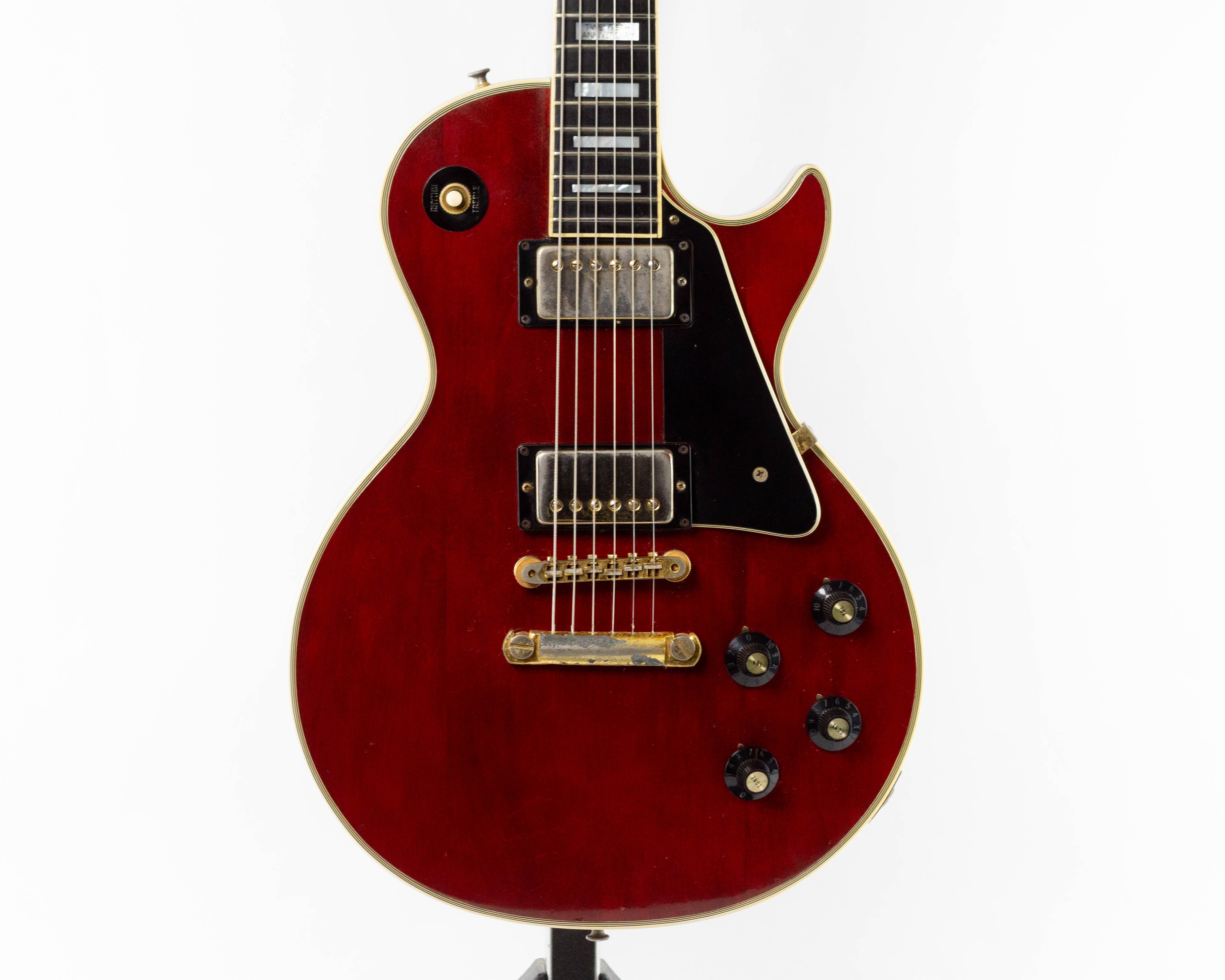 Gibson Les Paul Custom 20th Anniversary 1974 Wine Red – The58Sound