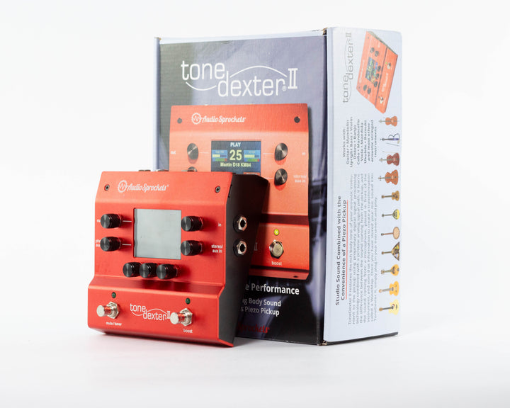 Audio Sprockets Tone Dexter II Acoustic Guitar Preamp Pedal